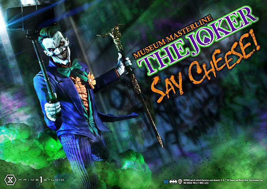 DC The Joker Say Cheese 1/3 Scale Statue