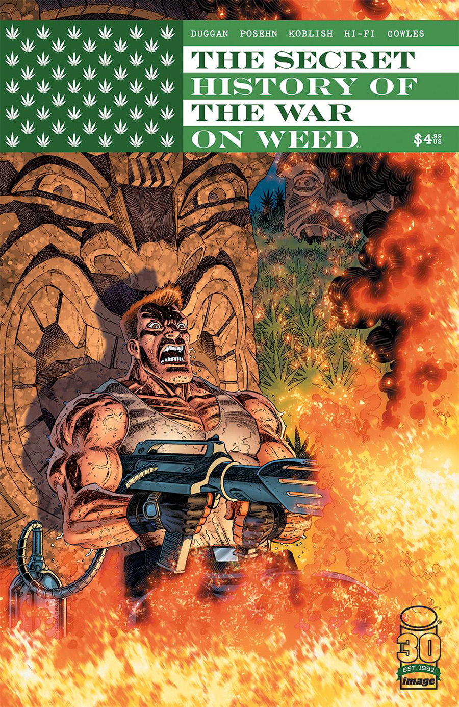 Secret History Of The War On Weed #1 (One-Shot) Cover A Regular Scott Koblish Cover