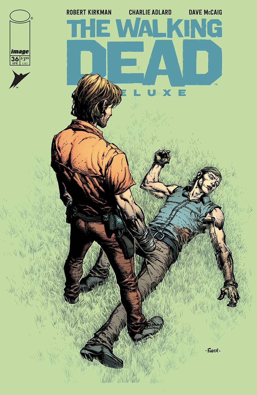 Walking Dead Deluxe #36 Cover A Regular David Finch & Dave McCaig Cover