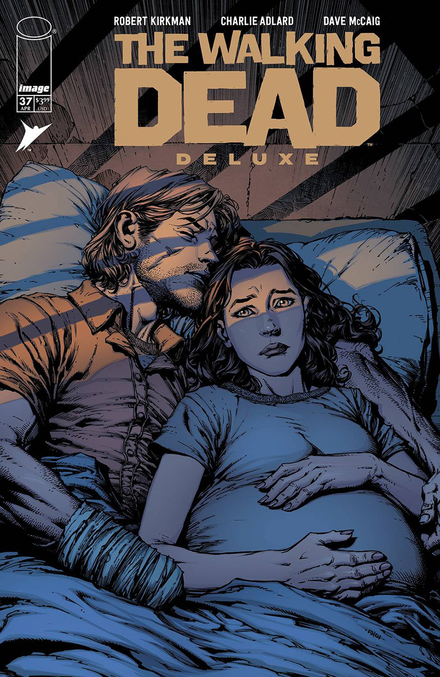 Walking Dead Deluxe #37 Cover A Regular David Finch & Dave McCaig Cover