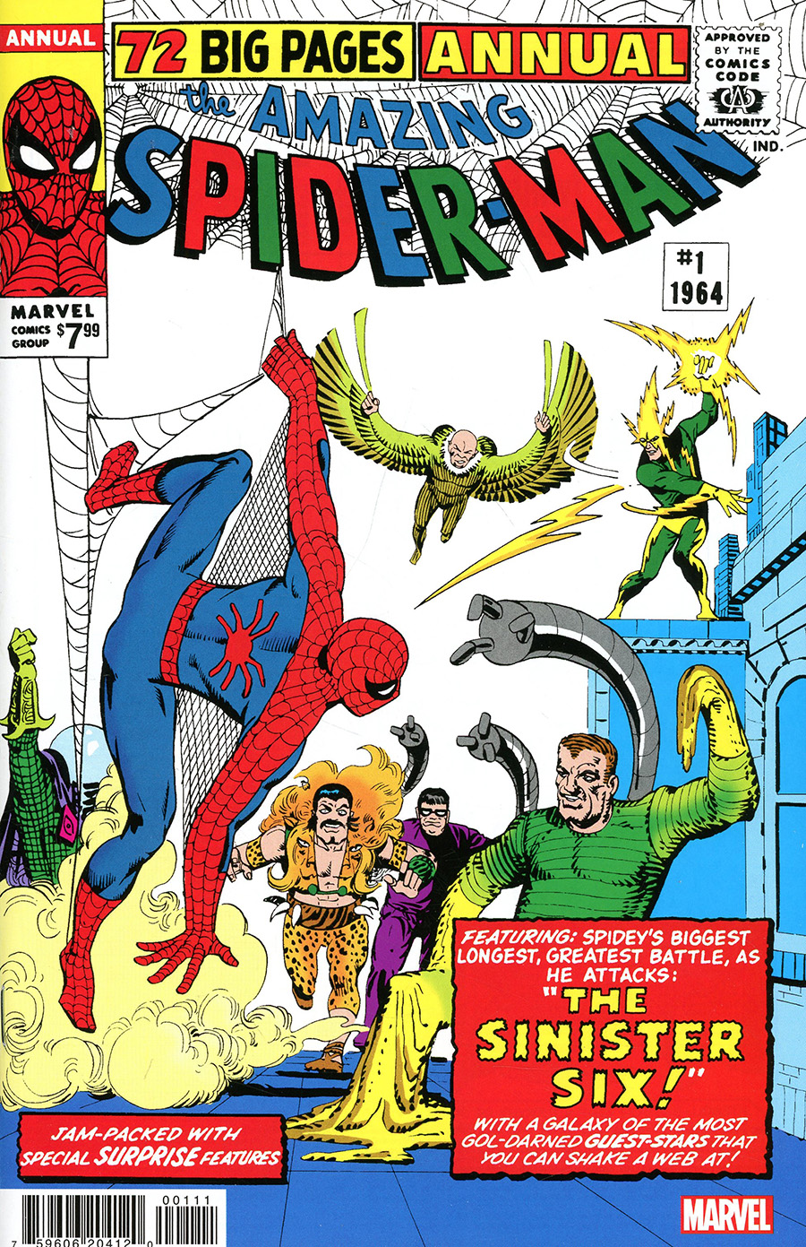 Amazing Spider-Man Annual #1 Cover C Facsimile Edition