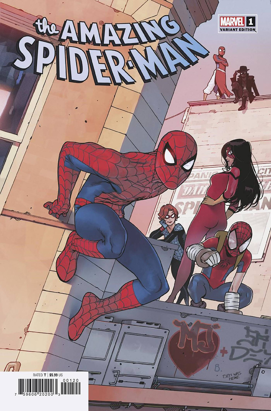 Amazing Spider-Man Vol 6 #1 Cover D Variant Bengal Connecting Cover