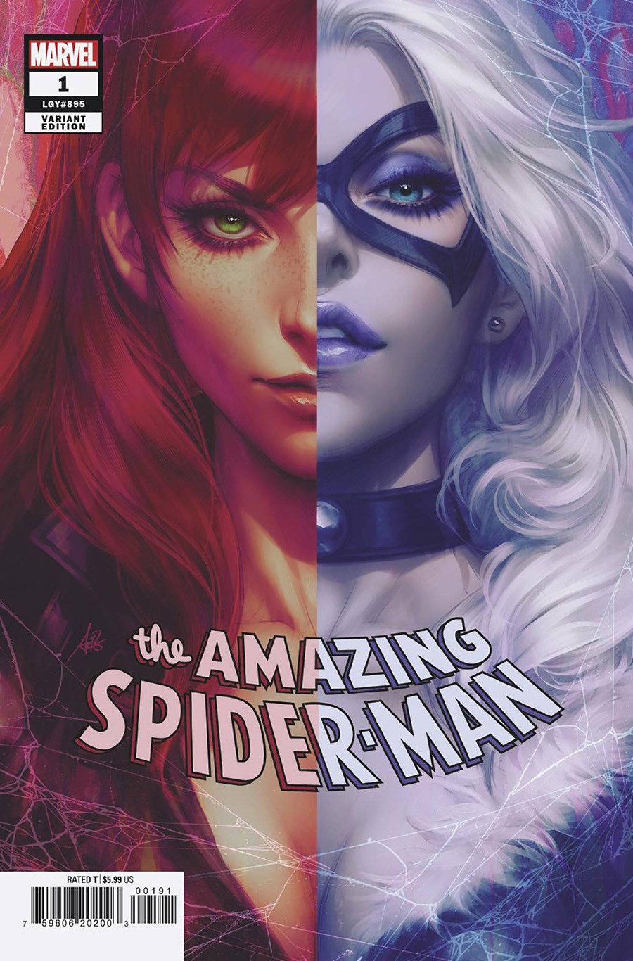 Amazing Spider-Man Vol 6 #1 Cover H Variant Stanley Artgerm Lau Cover