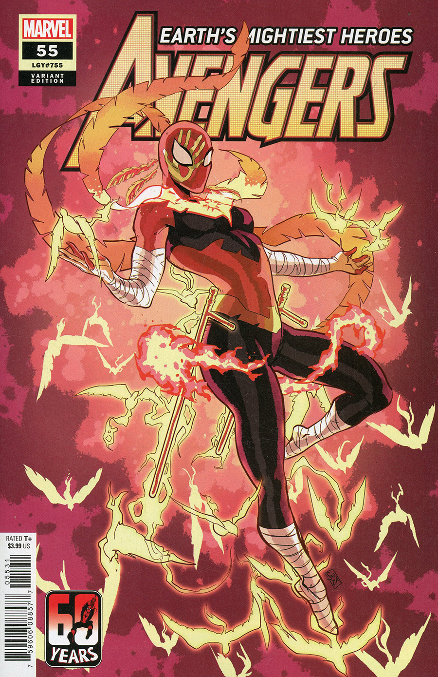 Avengers Vol 7 #55 Cover B Variant Ernanda Souza Spider-Man Cover
