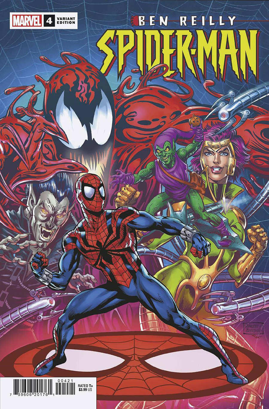 Ben Reilly Spider-Man #4 Cover B Variant Dan Jurgens Cover
