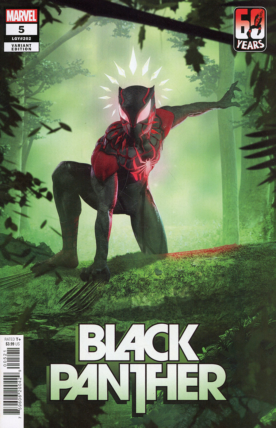 Black Panther Vol 8 #5 Cover B Variant BossLogic Spider-Man Cover