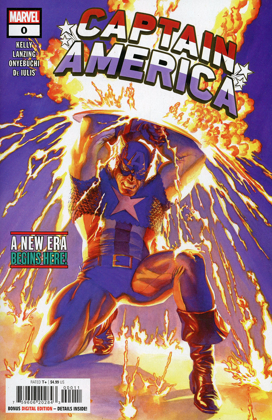 Captain America One Shot #0 Cover A Regular Alex Ross Steve Rogers Cover