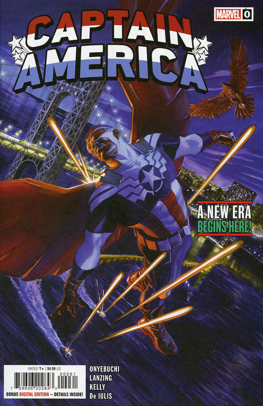 Captain America One Shot #0 Cover B Variant Alex Ross Sam Wilson Cover