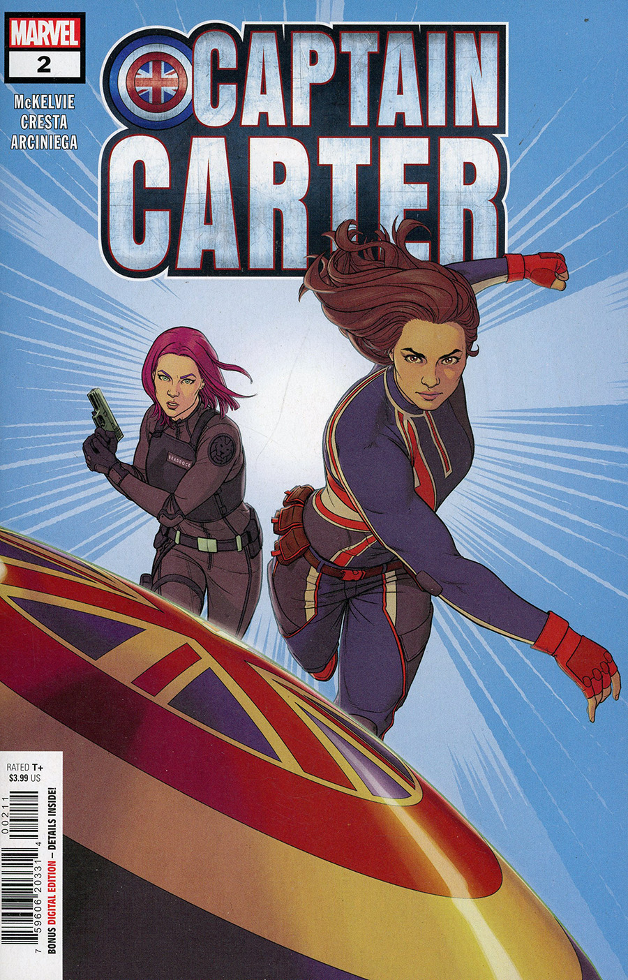 Captain Carter #2 Cover A Regular Jamie McKelvie Cover