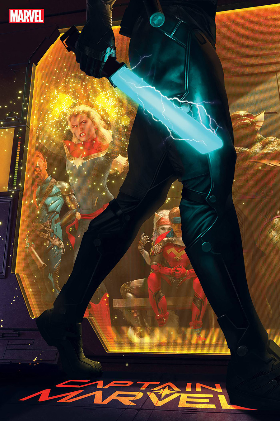 Captain Marvel Vol 9 Annual #1 Cover B Variant Rahzzah Cover (Limit 1 Per Customer)