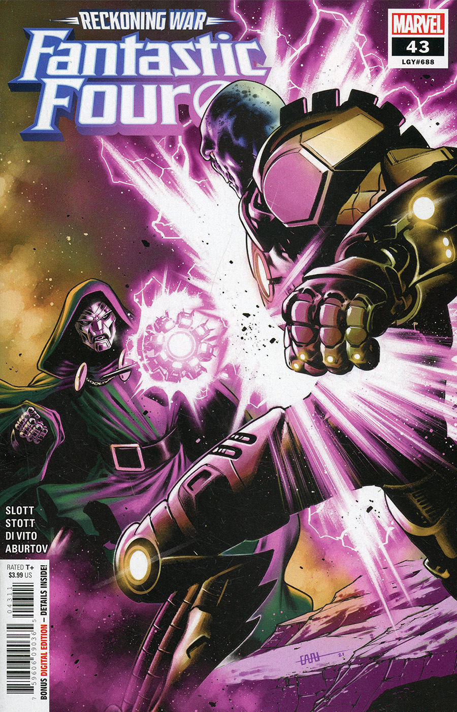 Fantastic Four Vol 6 #43 Cover A Regular CAFU Cover (Reckoning War Tie-In)