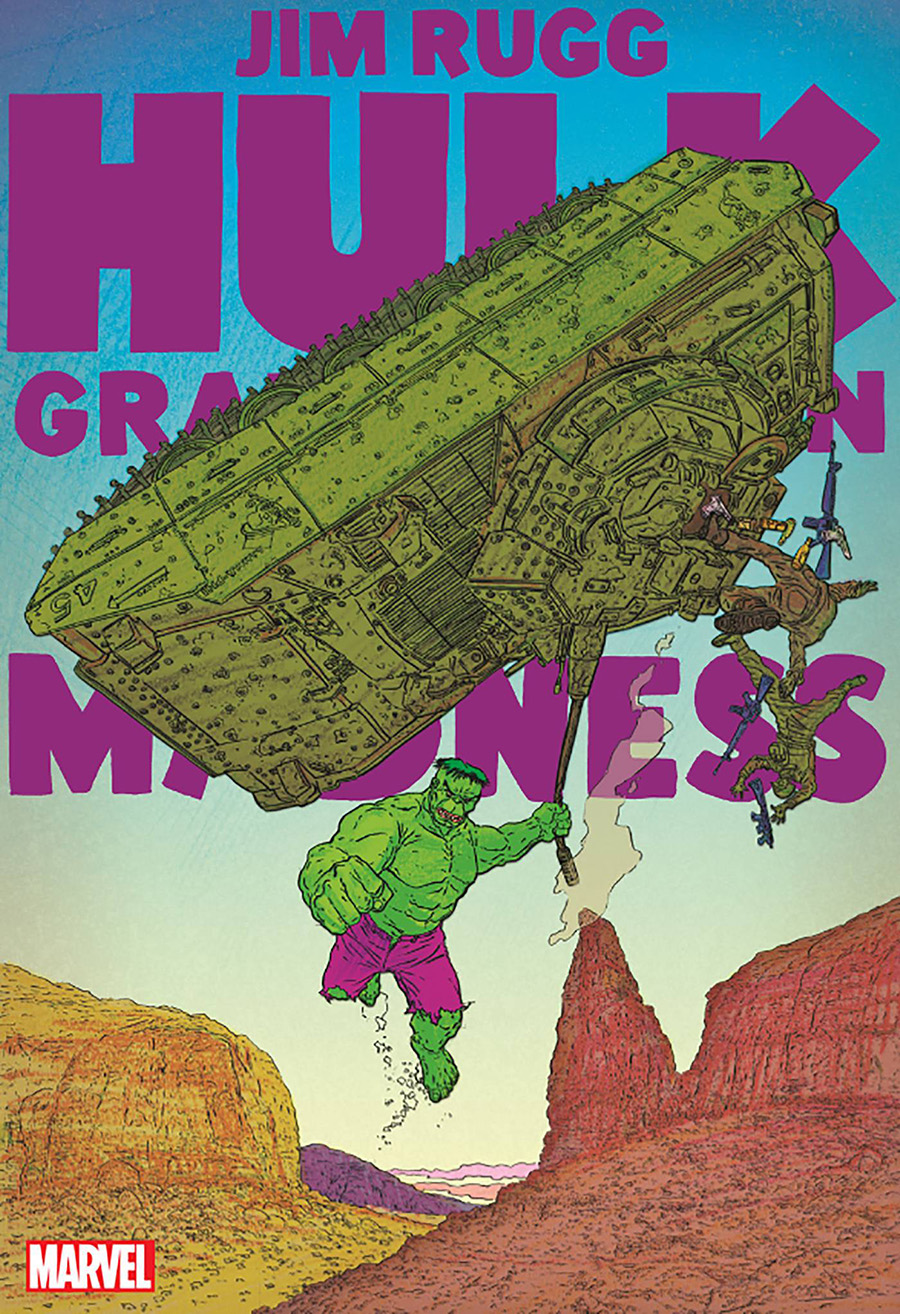 Hulk Grand Design Madness #1 Cover B Variant Geof Darrow Cover