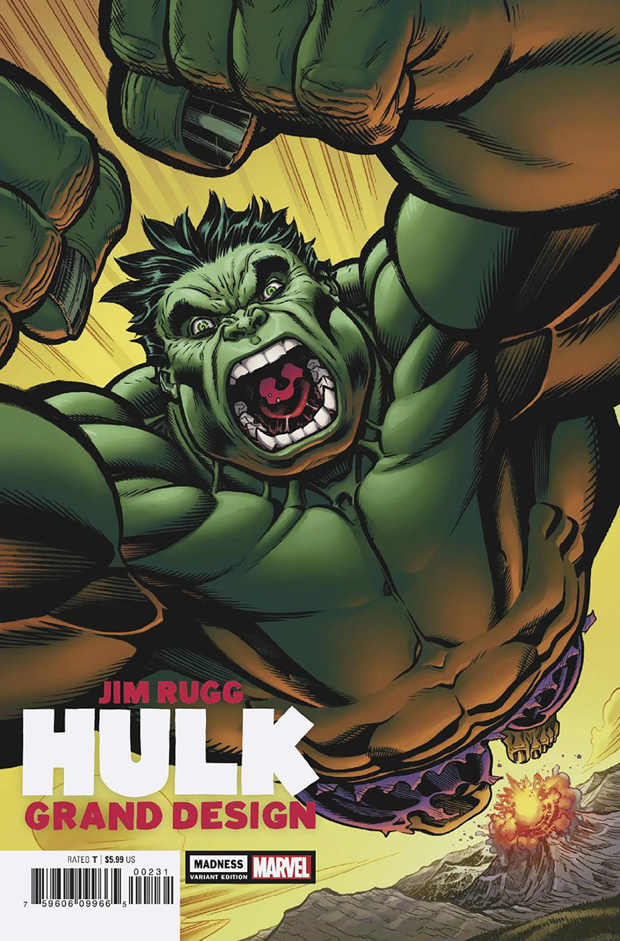 Hulk Grand Design Madness #1 Cover C Variant Ed McGuinness Cover