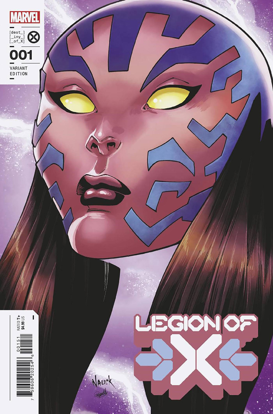 Legion Of X #1 Cover C Variant Todd Nauck Headshot Cover