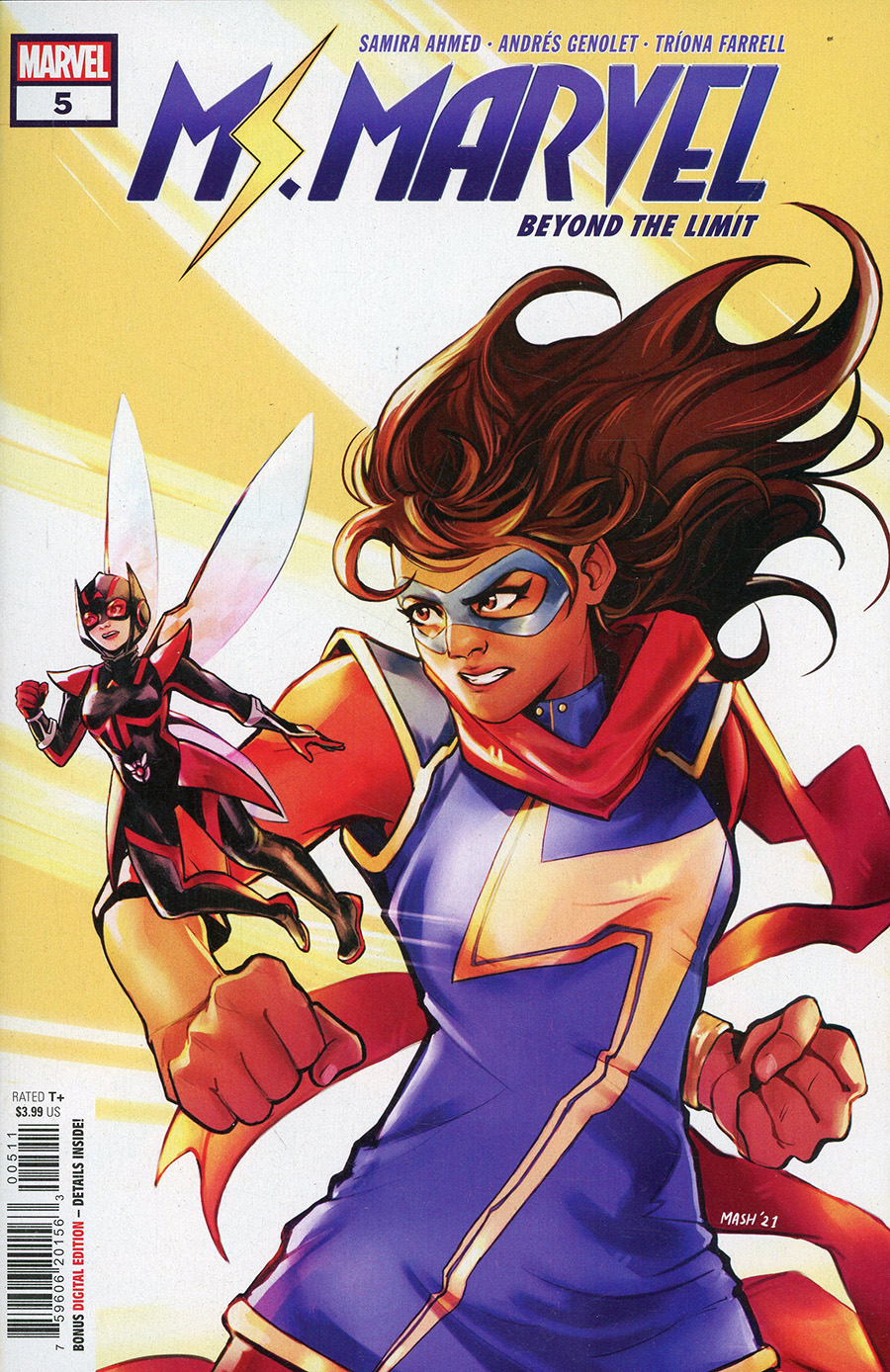 Ms Marvel Beyond The Limit #5 Cover A Regular Mashal Ahmed Cover