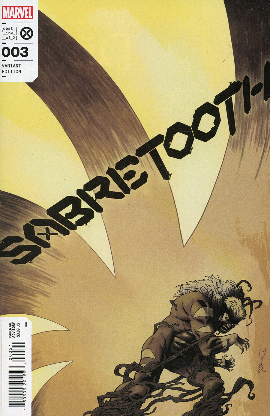 Sabretooth Vol 4 #3 Cover B Variant Declan Shalvey Cover