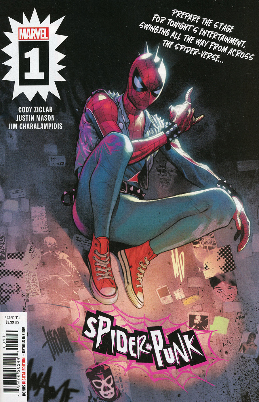 Spider-Punk #1 Cover A Regular Olivier Coipel Cover (Limit 1 Per Customer)