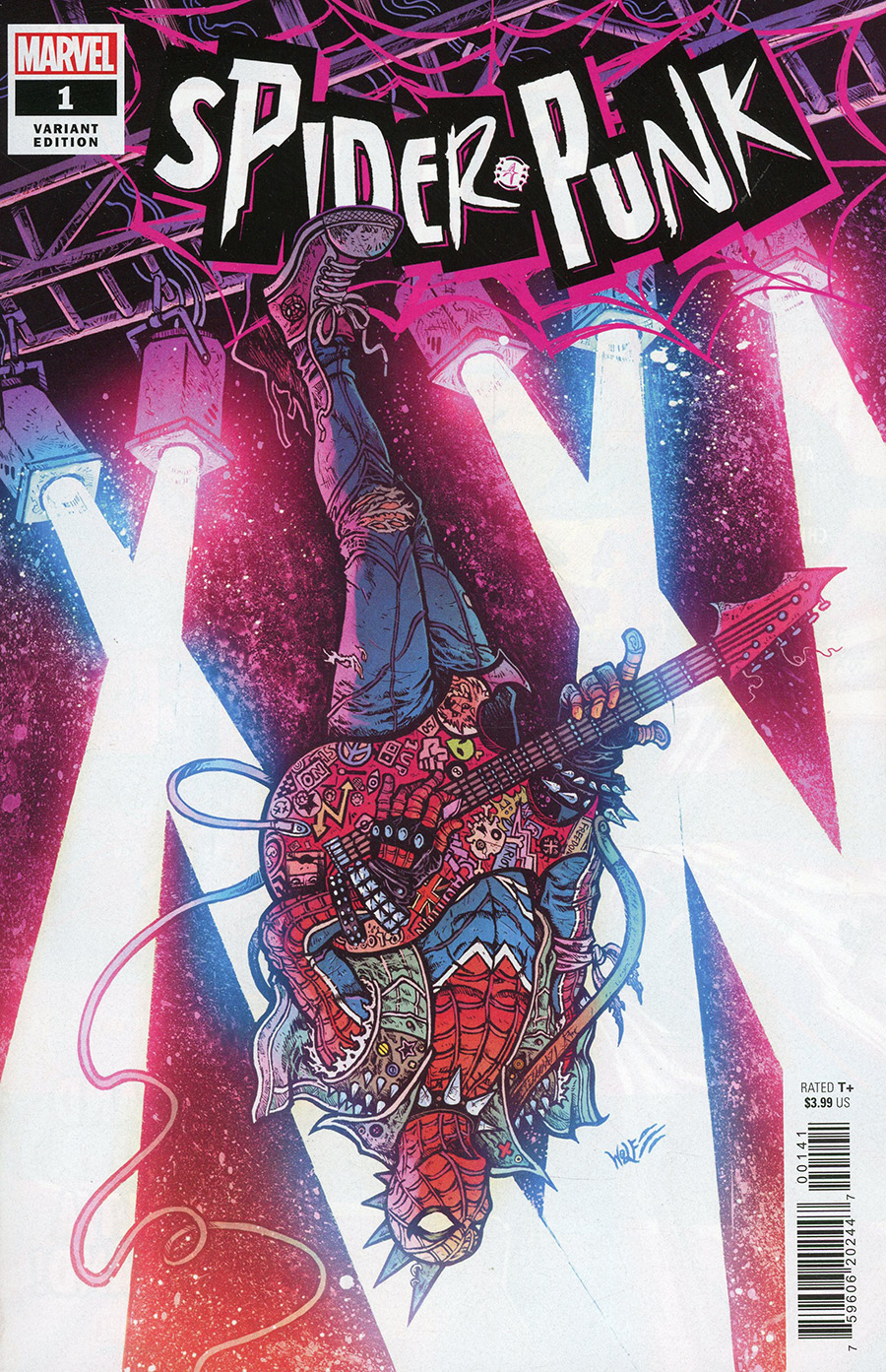 Spider-Punk #1 Cover C Variant Maria Wolf Cover