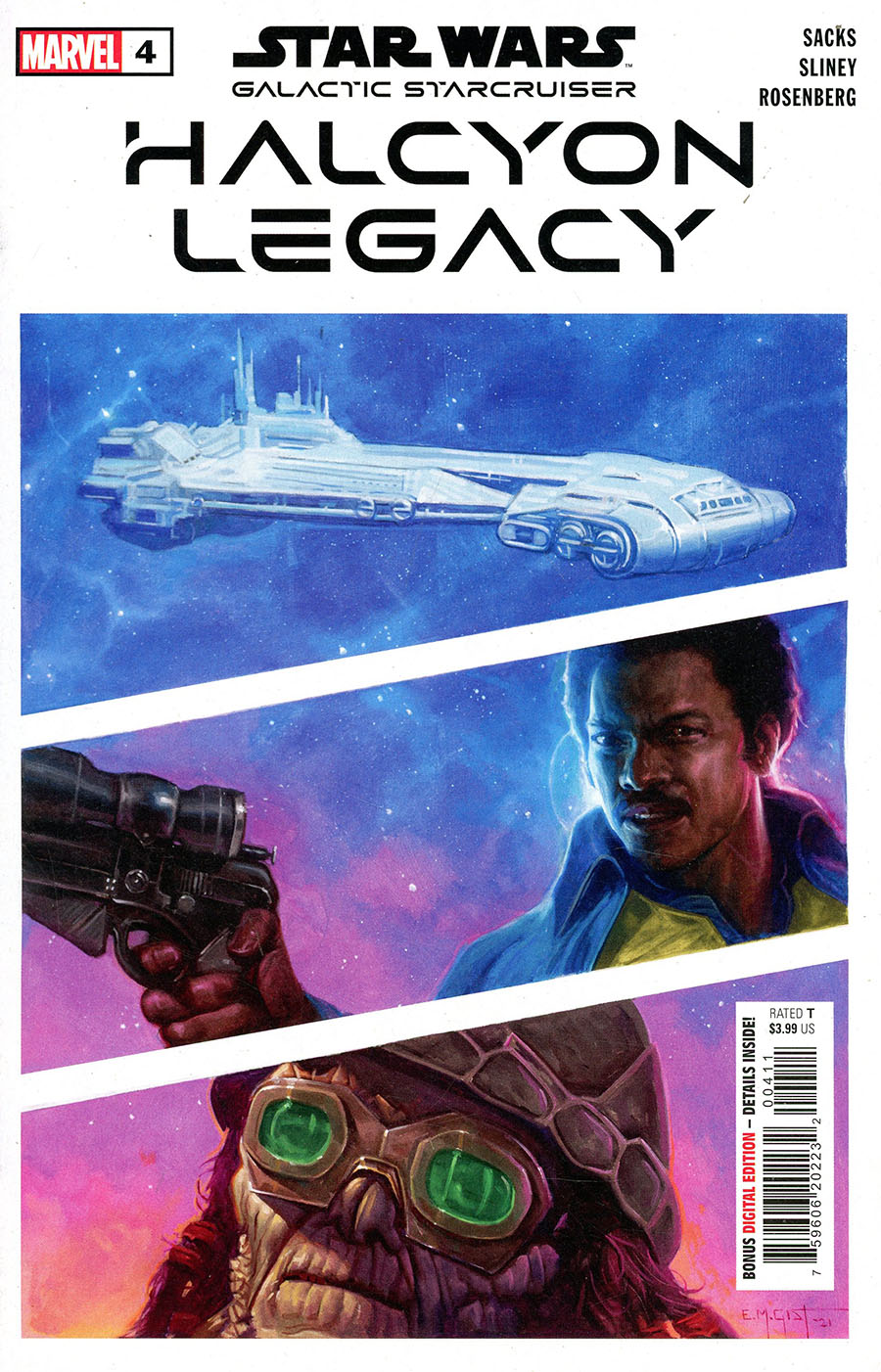 Star Wars Halcyon Legacy #4 Cover A Regular EM Gist Cover