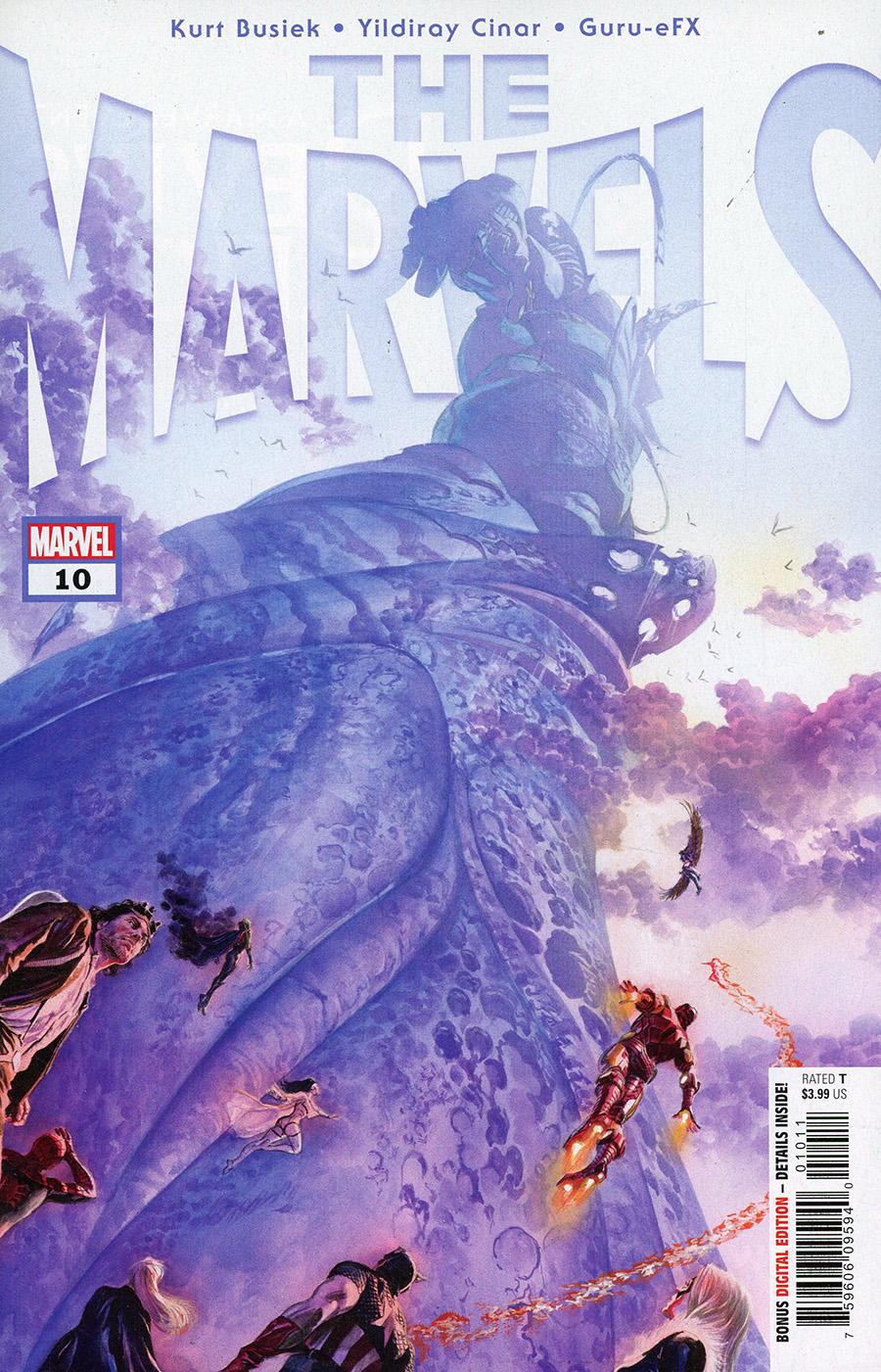 The Marvels #10 Cover A Regular Alex Ross Cover