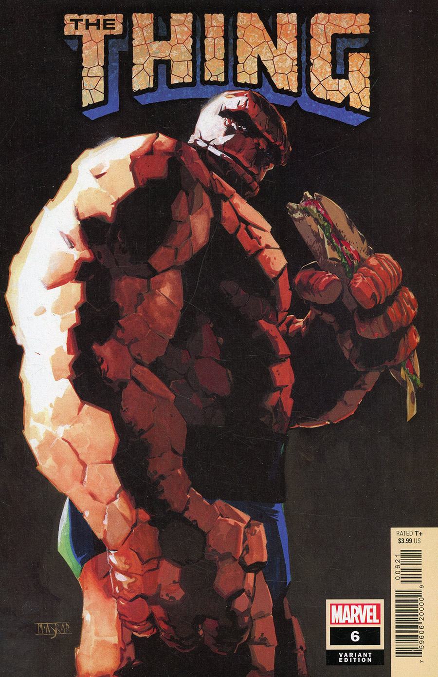 Thing Vol 3 #6 Cover B Variant Mahmud Asrar Cover