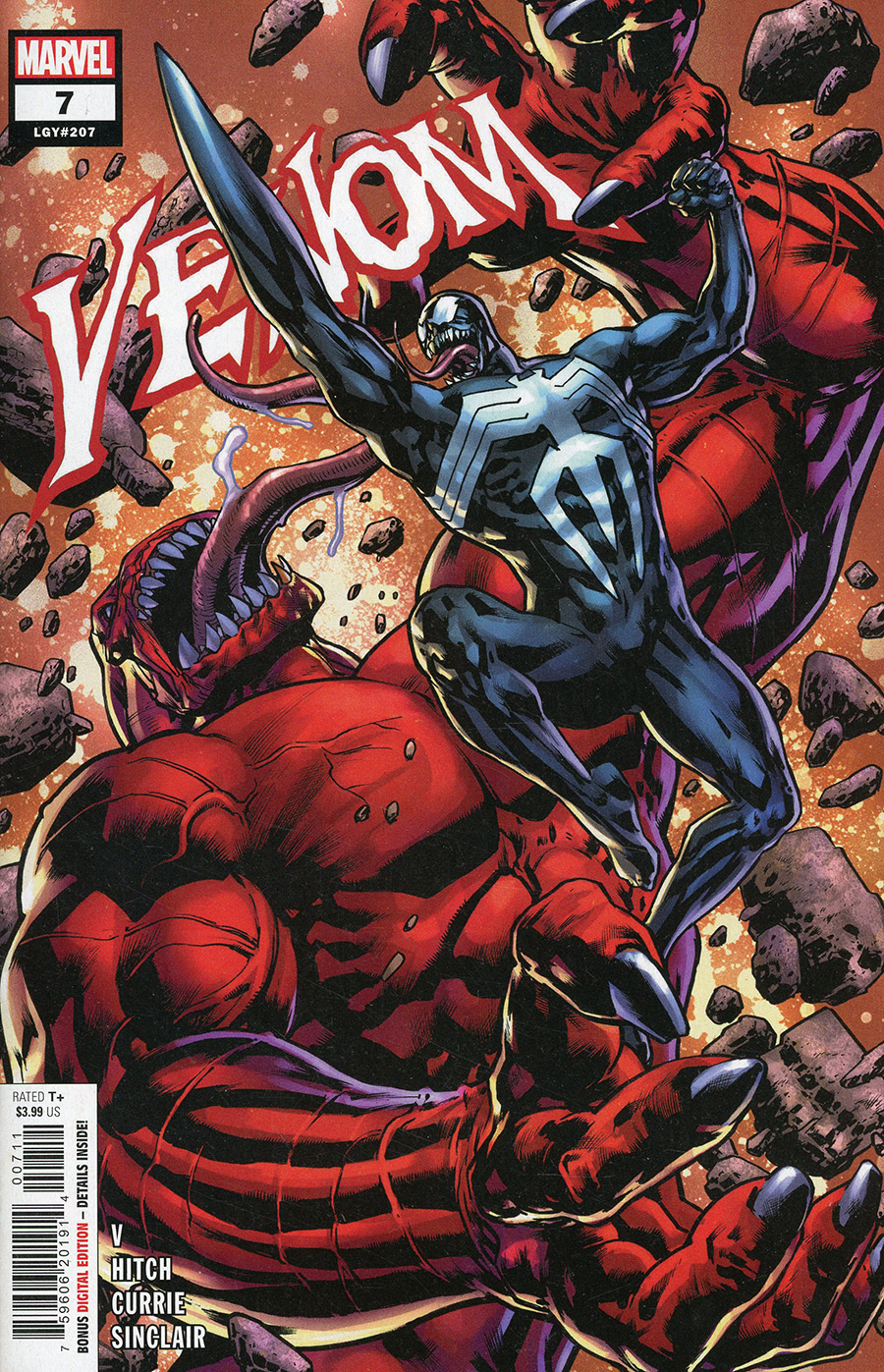 Venom Vol 5 #7 Cover A Regular Bryan Hitch Cover