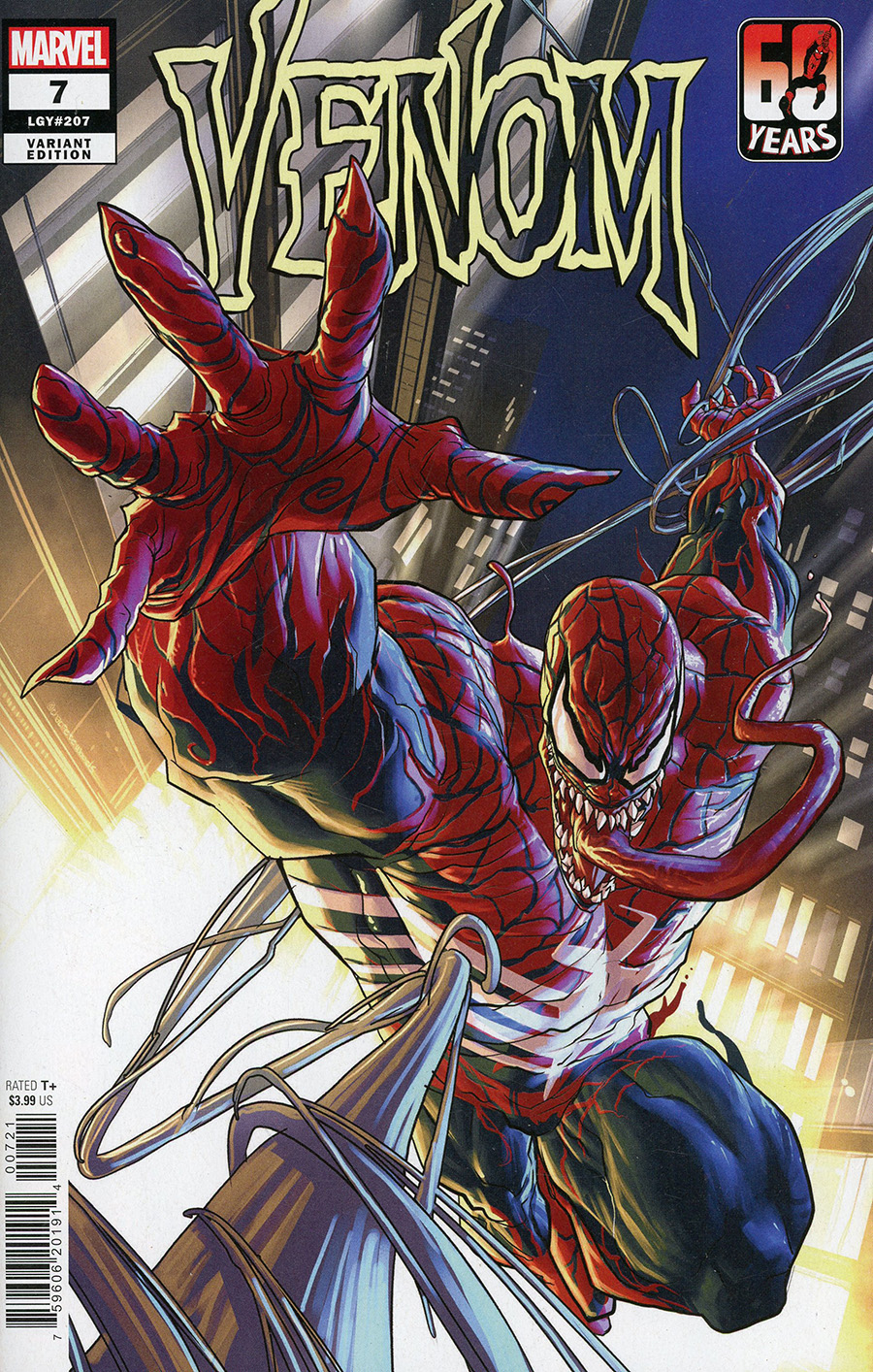 Venom Vol 5 #7 Cover B Variant Pete Woods Spider-Man Cover