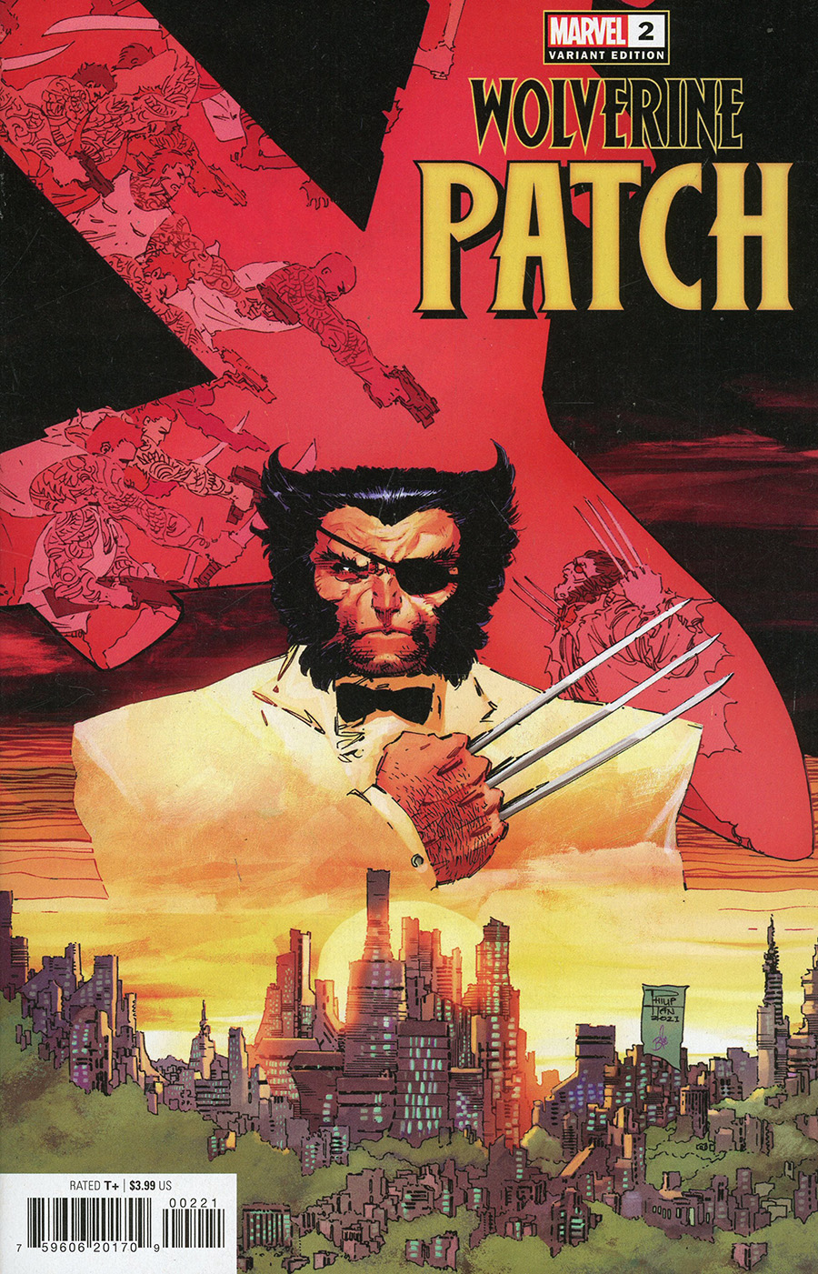 Wolverine Patch #2 Cover B Variant Philip Tan Cover