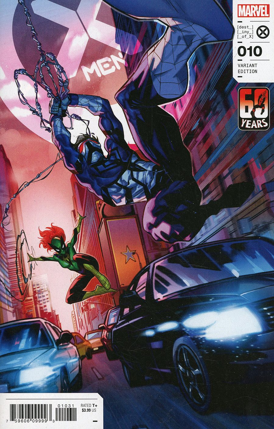 X-Men Vol 6 #10 Cover B Variant Francesco Manna Spider-Man Cover