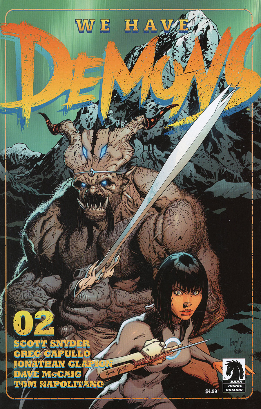 We Have Demons #2 Cover A Regular Greg Capullo Cover