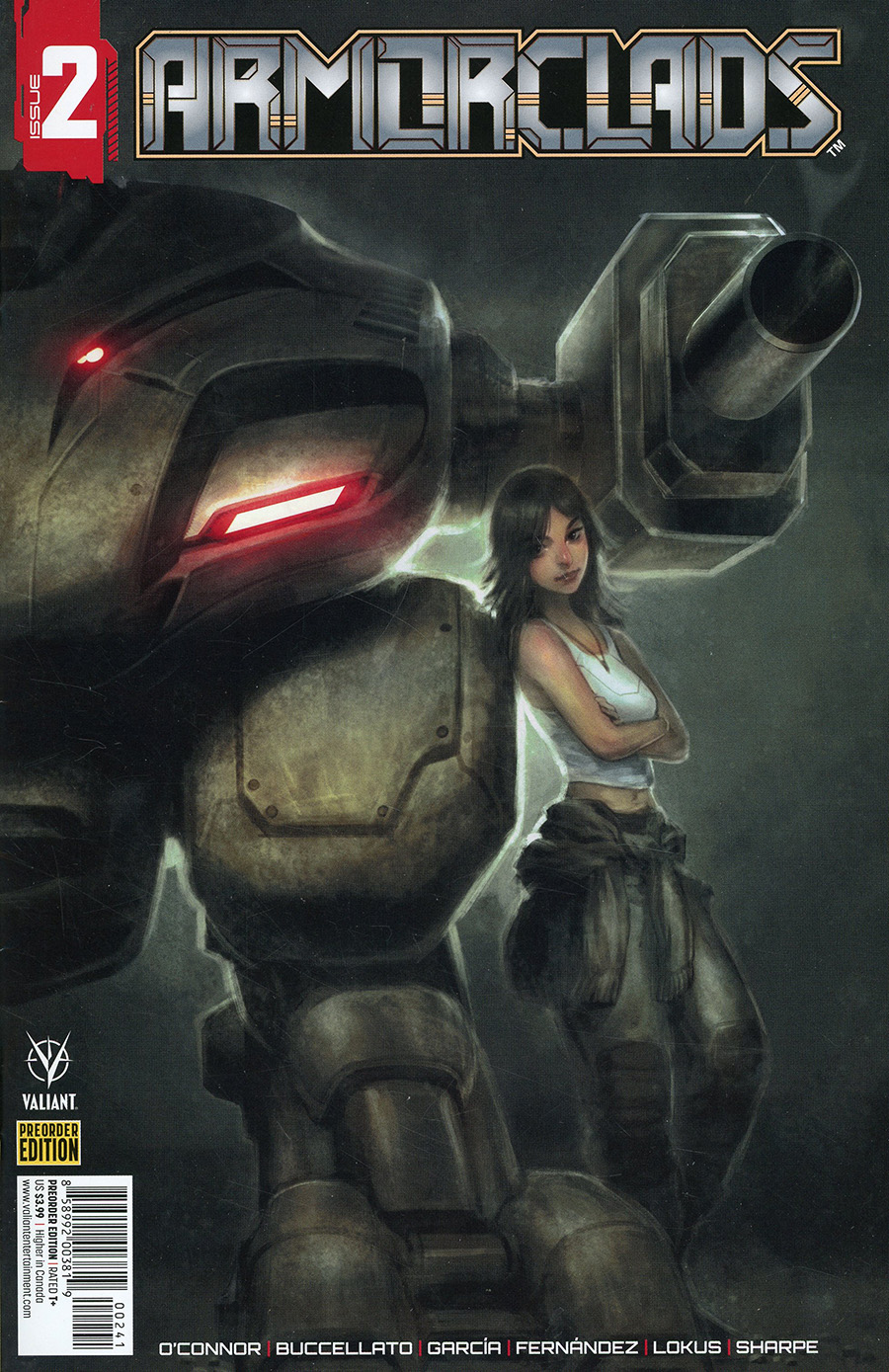 Armorclads #2 Cover D Variant Ikhwan Walliyuddin Pre-Order Edition