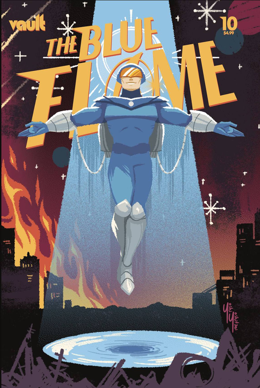 Blue Flame #10 Cover B Variant Yoshi Yoshitani Cover