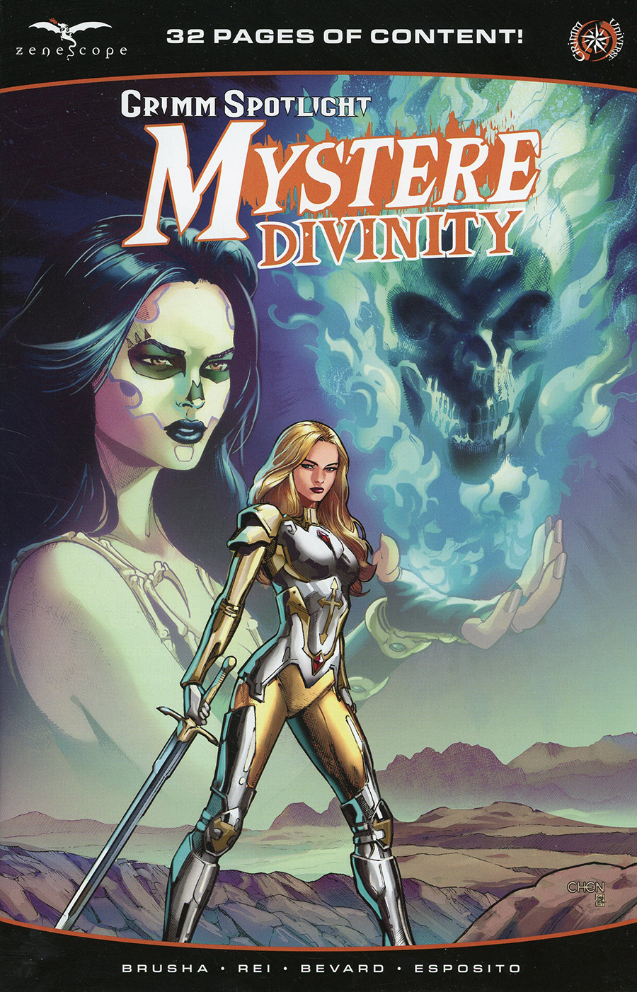 Grimm Spotlight Mystere Divinity #1 (One Shot) Cover B Sean Chen