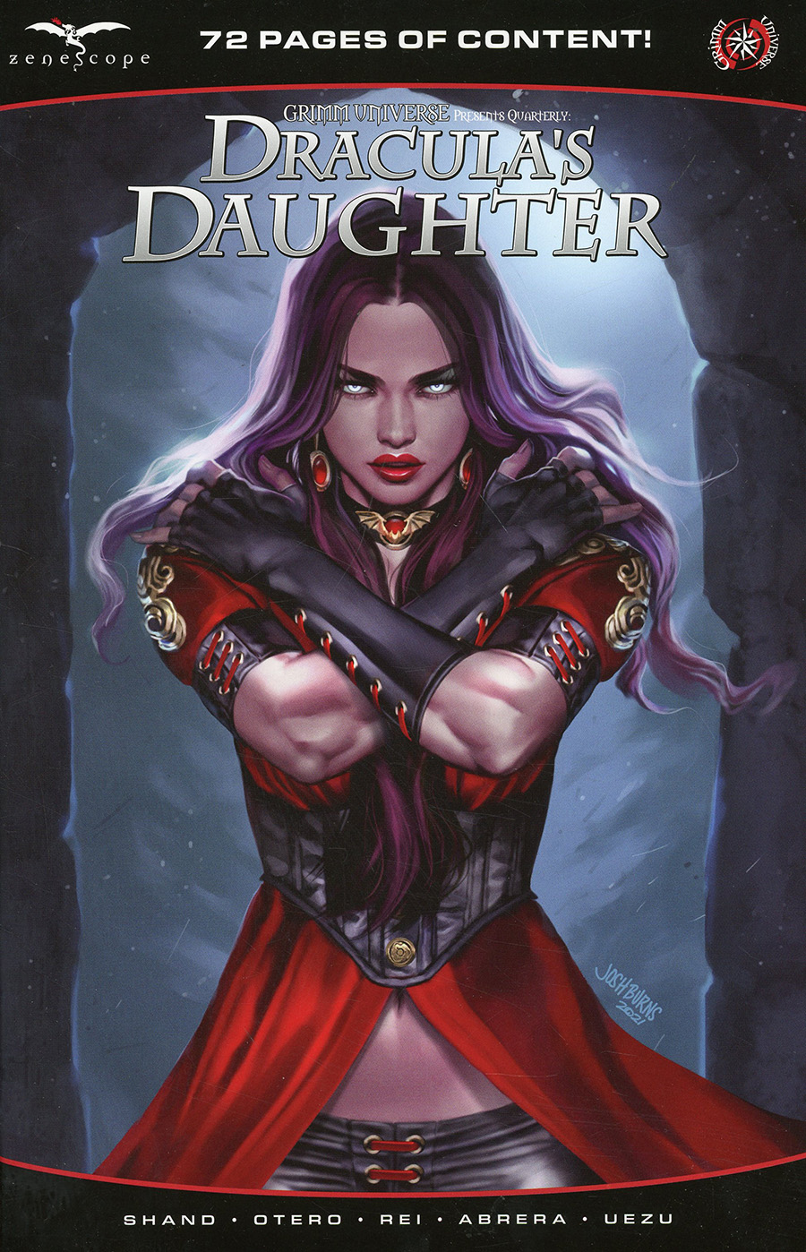 Grimm Fairy Tales Presents Grimm Universe Quarterly #6 Draculas Daughter Cover C Josh Burns