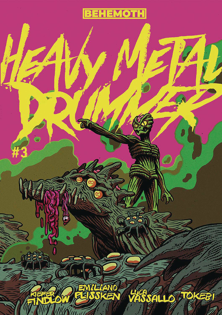 Heavy Metal Drummer #3 Cover A Regular Luca Vassallo Cover