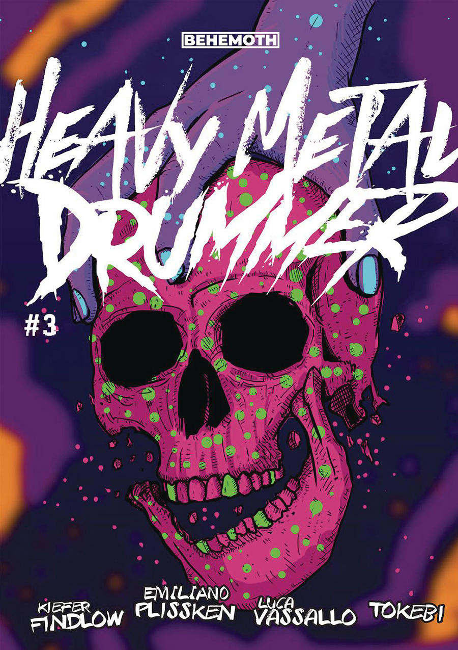 Heavy Metal Drummer #3 Cover B Variant Luca Vassallo Cover