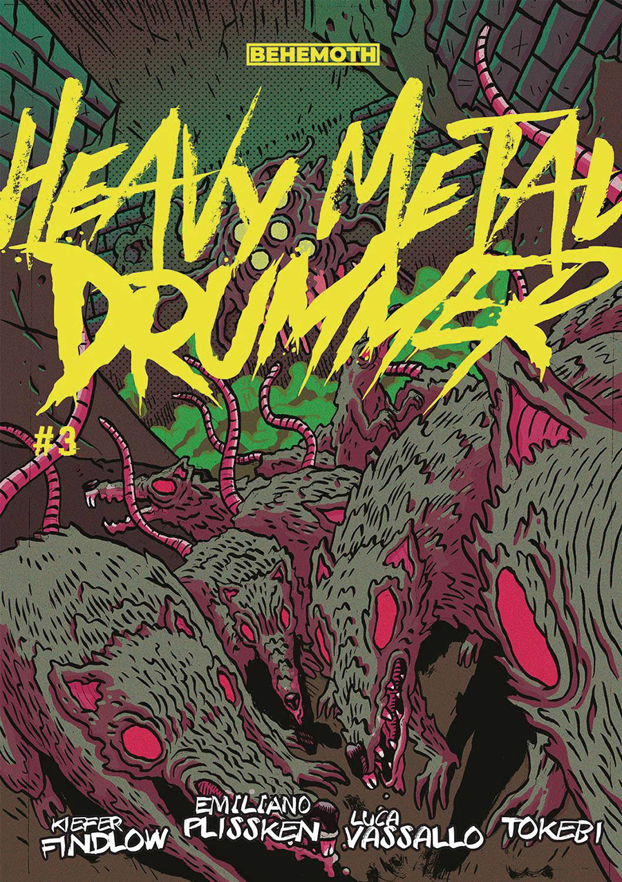 Heavy Metal Drummer #3 Cover C Variant Luca Vassallo Cover