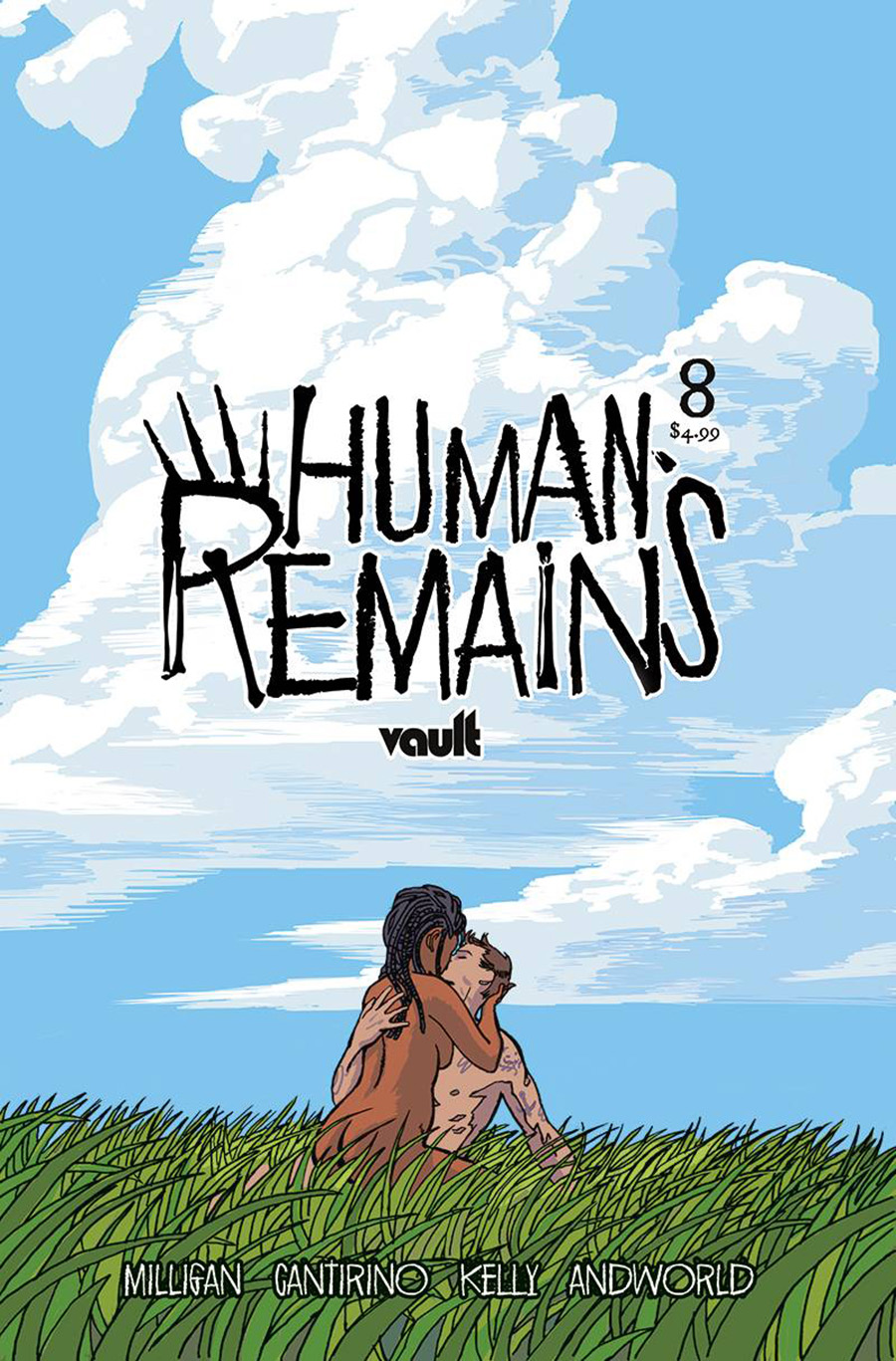 Human Remains #8 Cover B Variant Joshua Hixson Cover