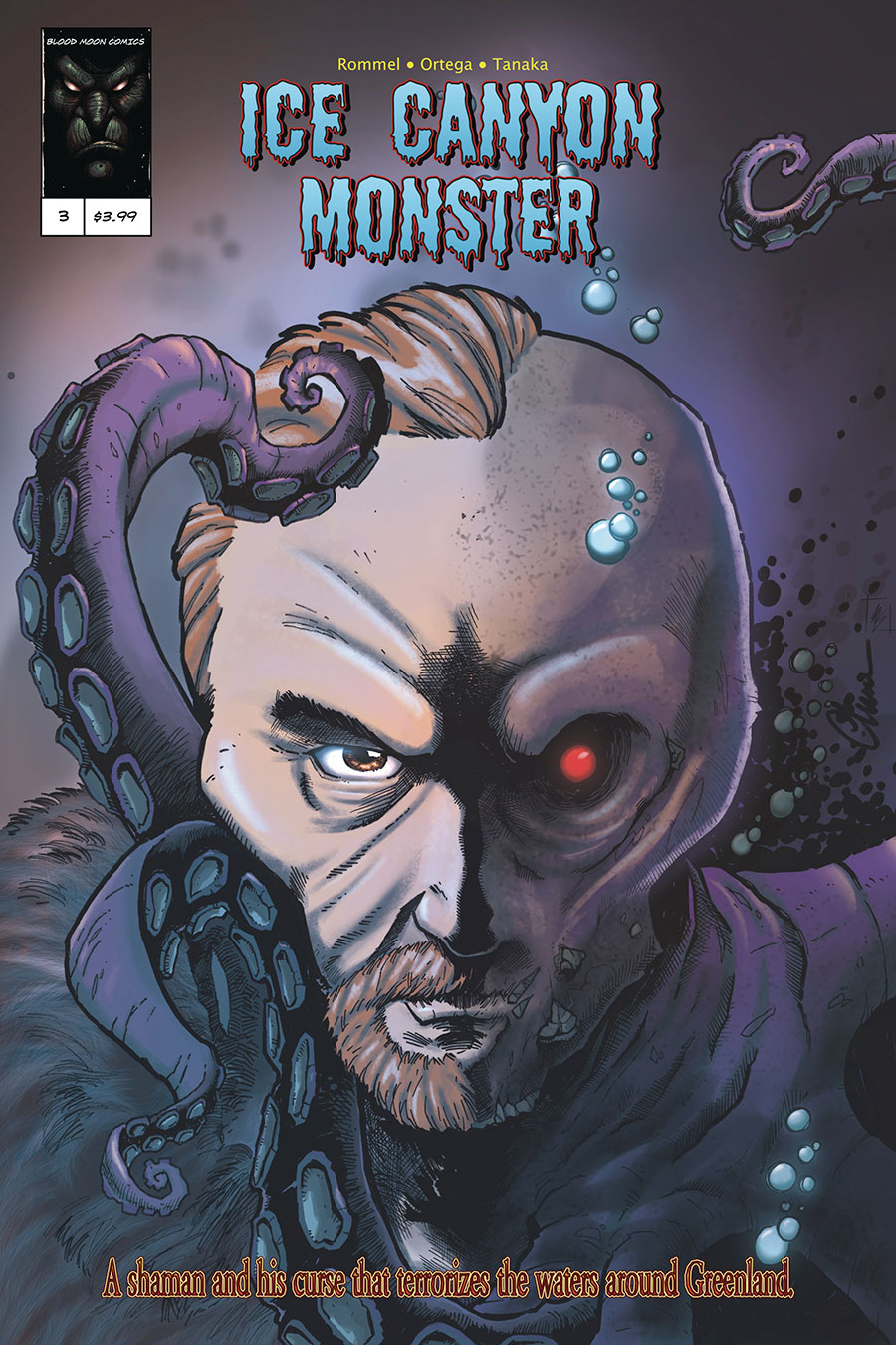 Ice Canyon Monster #3 Cover A Regular Wolfgang Schwandt Cover