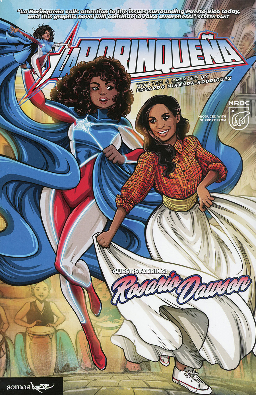 La Borinquena Guest Starring Rosario Dawson #1 (One Shot) Cover F Variant Luciano Vecchio Cover