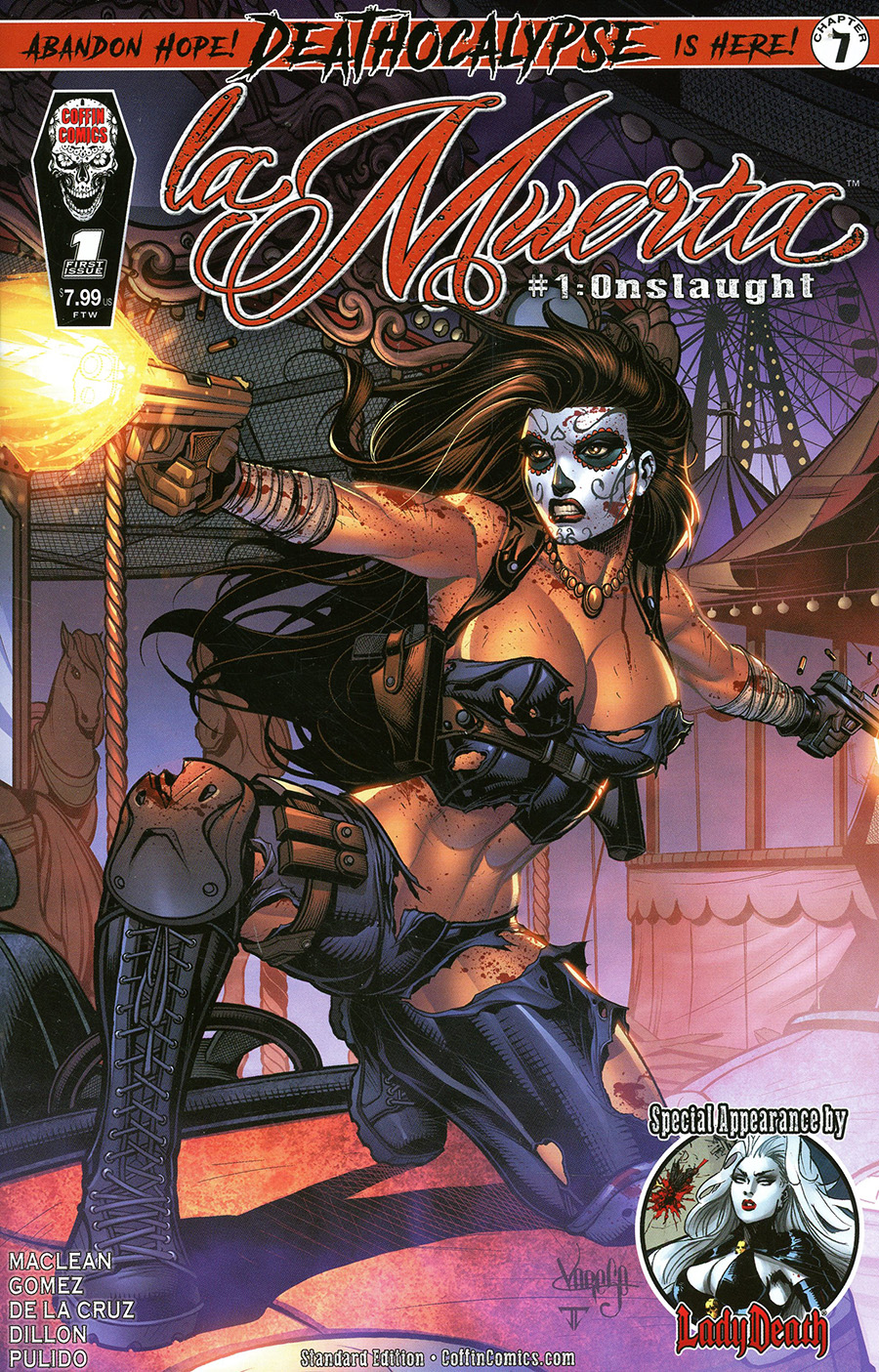 La Muerta Onslaught #1 (One Shot) Cover A Regular Jose Varese Cover