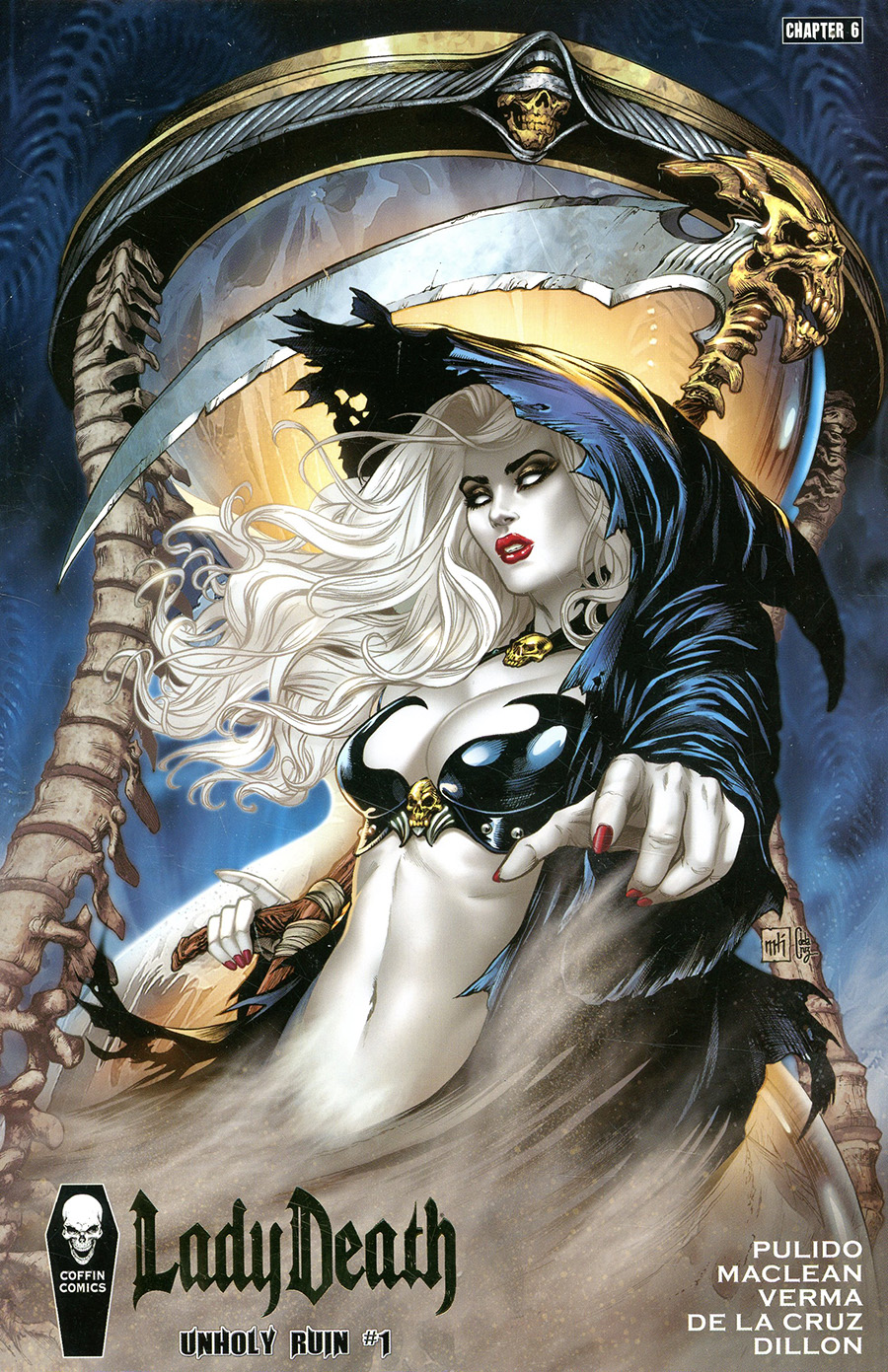 Lady Death Unholy Ruin #1 Cover H Premiere Edition