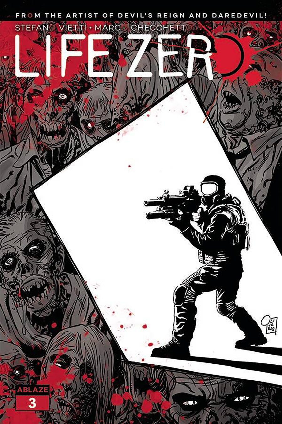 Life Zero #3 Cover B Variant Giancarlo Olivares Cover