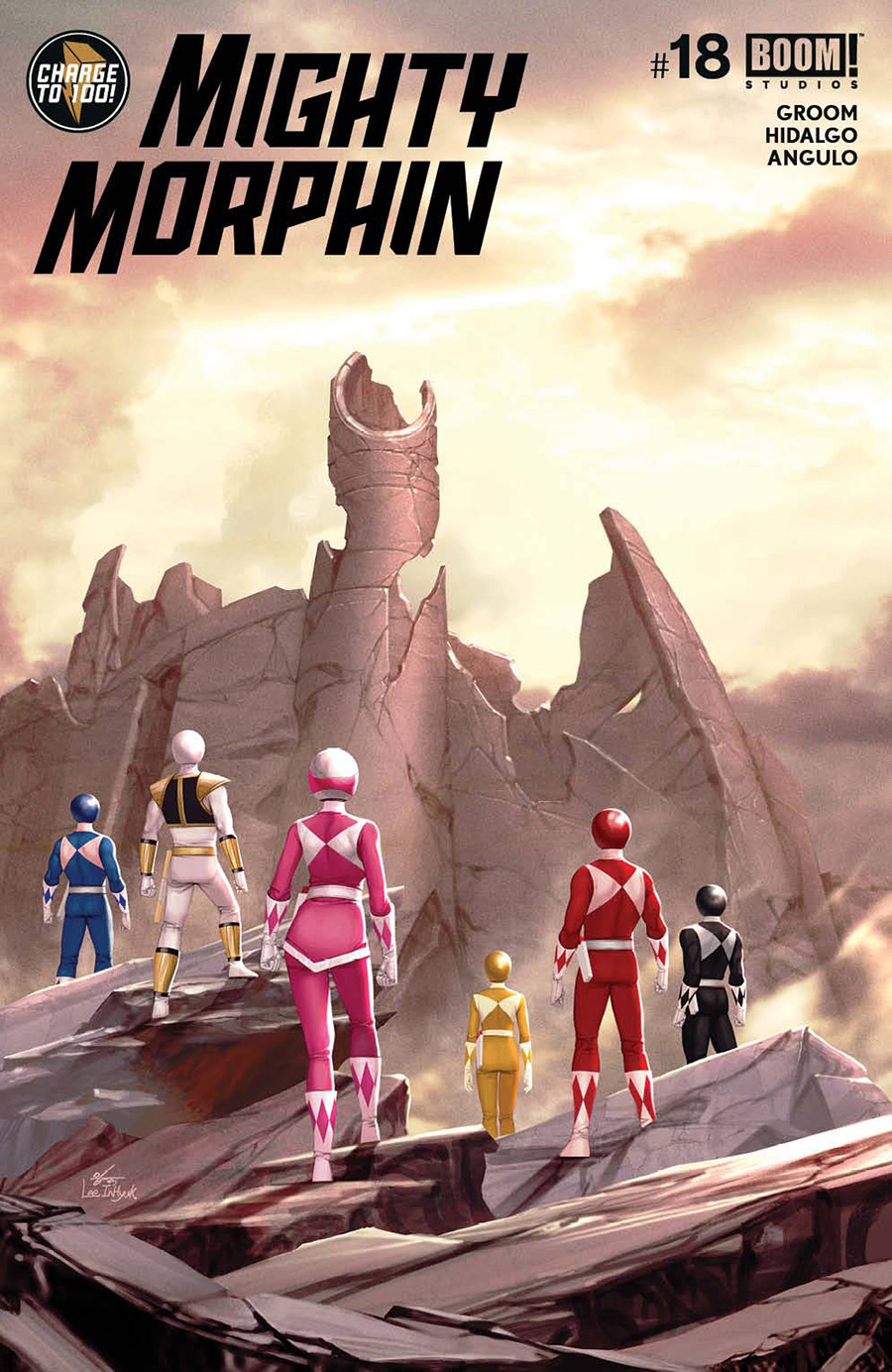 Mighty Morphin #18 Cover A Regular Inhyuk Lee Cover