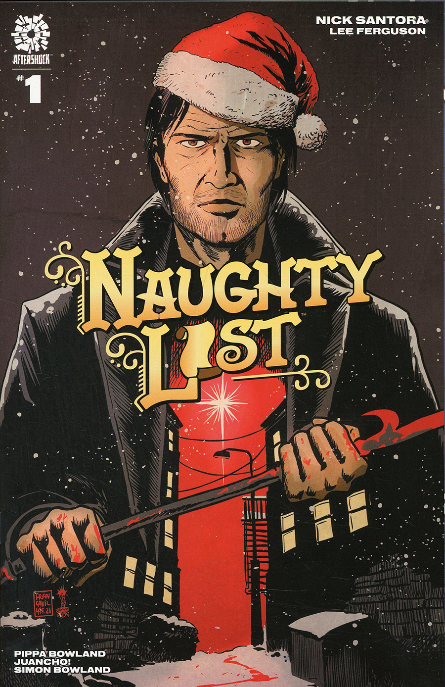 Naughty List #1 Cover A Regular Francesco Francavilla Cover