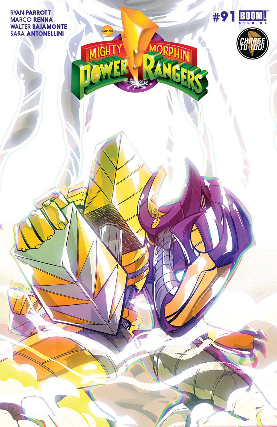 Power Rangers #18 Cover B Variant Daniele di Nicuolo Legacy Cover