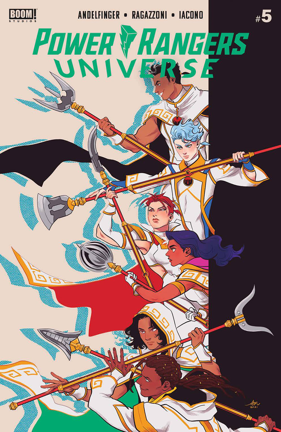 Power Rangers Universe #5 Cover F Variant Audrey Mok Reveal Cover