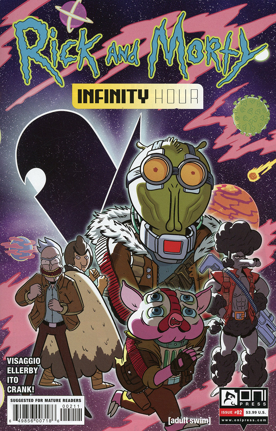 Rick And Morty Infinity Hour #2 Cover A Regular Marc Ellerby & Leonardo Ito Cover