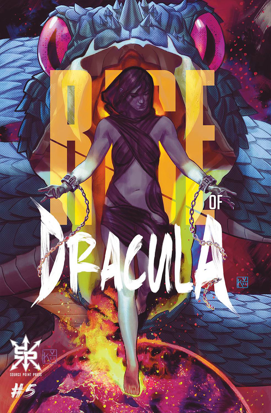 Rise Of Dracula #5 Cover A Regular Keyla K Valerio Cover