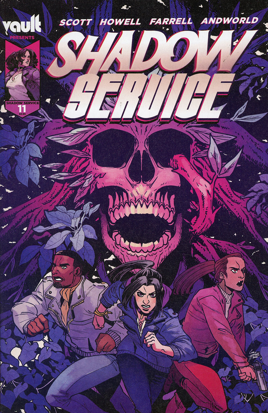 Shadow Service #11 Cover A Regular Corin Howell Cover